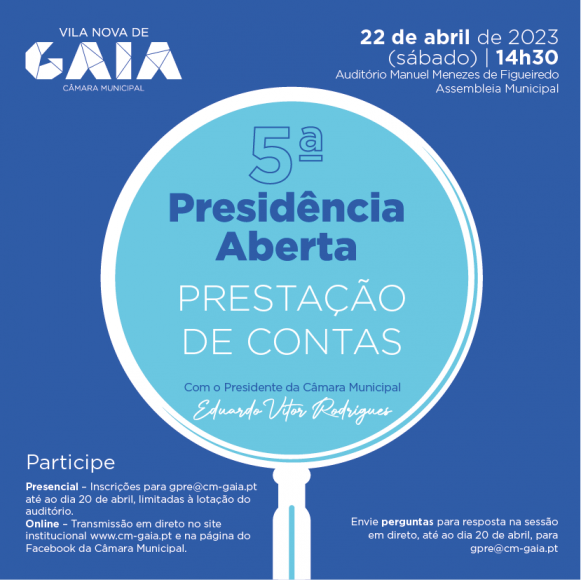 5ª Presidência Aberta